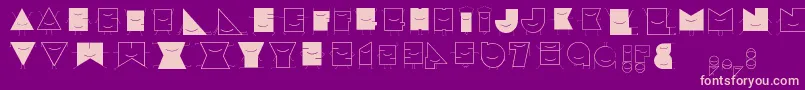 Speciale Font – Pink Fonts on Purple Background