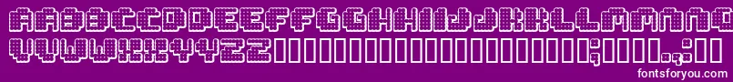 Tivoli ffy Font – White Fonts on Purple Background