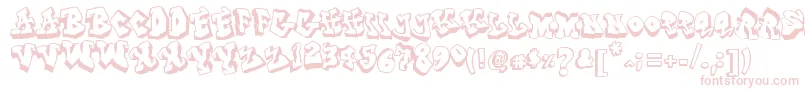 FromStreetArt Font – Pink Fonts on White Background