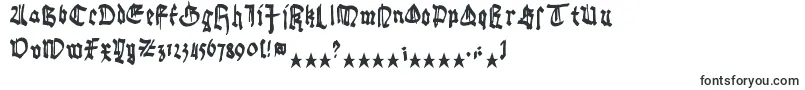 GothicBozo-fontti – Ilman serifejä olevat fontit