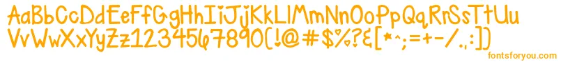 Kgrayofsunshine Font – Orange Fonts