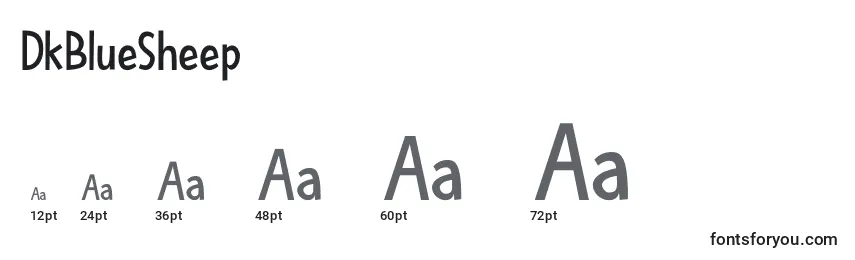 DkBlueSheep Font Sizes
