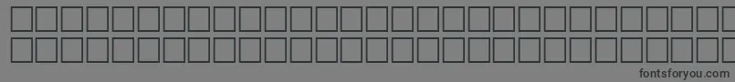 StarburstRegular Font – Black Fonts on Gray Background
