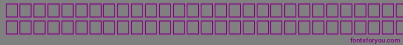 StarburstRegular Font – Purple Fonts on Gray Background
