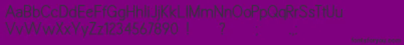 フォントSparklerDemo – 紫の背景に黒い文字