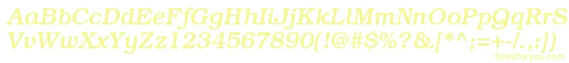 BookmanmediumRegularitalic Font – Yellow Fonts