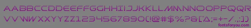 Prometheangrad Font – Purple Fonts on Gray Background