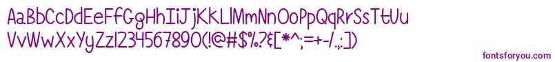 SimplyComplicatedOtf Font – Purple Fonts