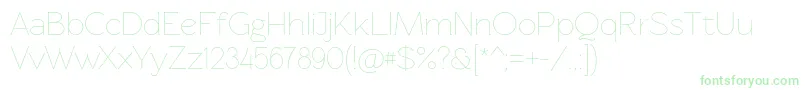 Rawengulklight Font – Green Fonts