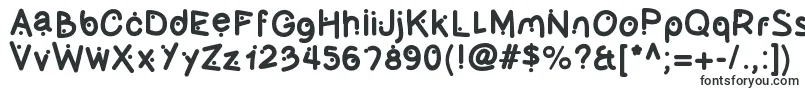 Olivesbold-Schriftart – Junk-Schriftarten