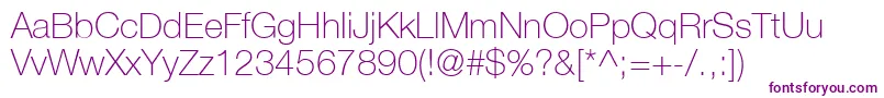 HelveticaLt35Thin Font – Purple Fonts