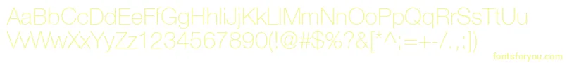 HelveticaLt35Thin Font – Yellow Fonts