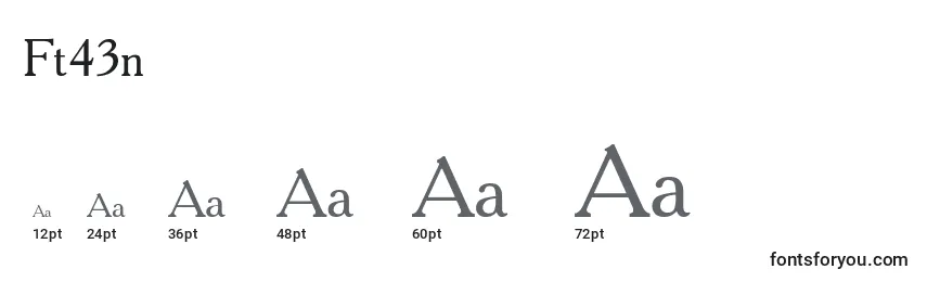 Ft43n Font Sizes