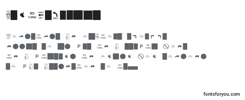 EsriUsMutcd1-fontti