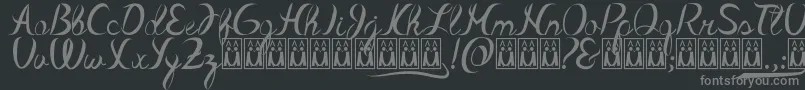 More about LunaLuna Font LunaLuna Font – Gray Fonts on Black Background