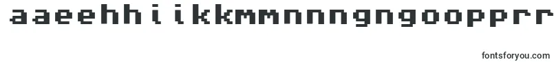 Шрифт Amiga4ever – маори шрифты