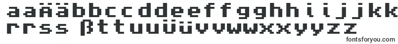 Шрифт Amiga4ever – немецкие шрифты