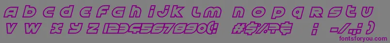 AstralDelight Font – Purple Fonts on Gray Background