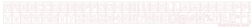 フォントAConceptottlcmotlnr – ピンクのフォント