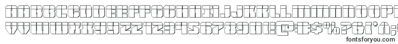 Warpthruster3Dlaser Font – 3D Fonts