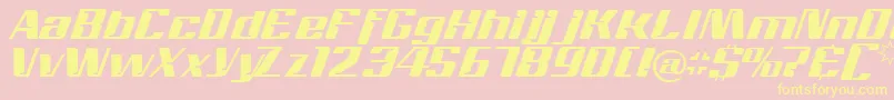 Magenta Font – Yellow Fonts on Pink Background