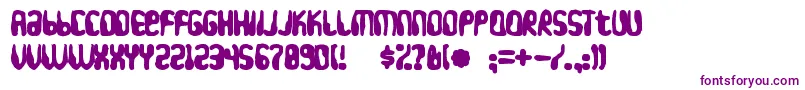 Hydrogenwhiskeyink Font – Purple Fonts on White Background