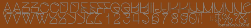 En savoir plus sur la police Helveticastruggleregular Police Helveticastruggleregular – polices grises sur fond brun