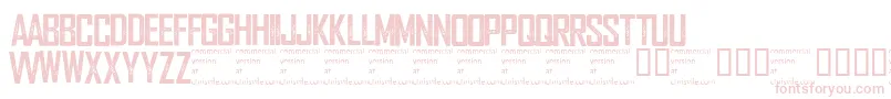 Wearedepraved Font – Pink Fonts on White Background