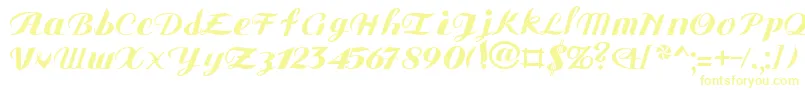 GauRe Font – Yellow Fonts