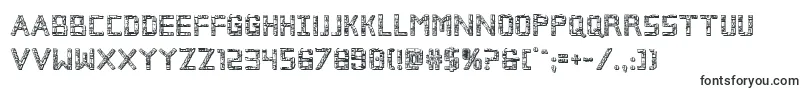 Brokencyborg3D-Schriftart – 3D-Schriften