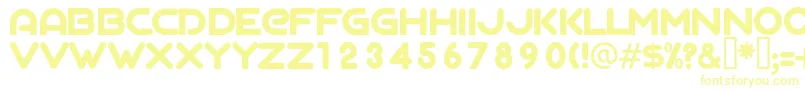 AgalegaRegular Font – Yellow Fonts