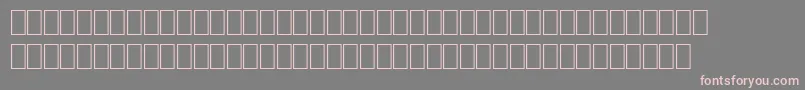 OrianneItalic Font – Pink Fonts on Gray Background