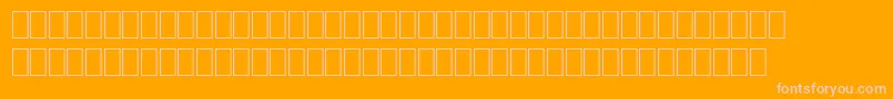 OrianneItalic Font – Pink Fonts on Orange Background