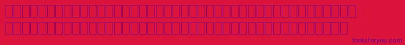 OrianneItalic Font – Purple Fonts on Red Background