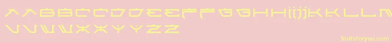 AtariKids Font – Yellow Fonts on Pink Background
