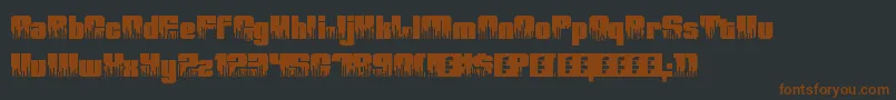Más sobre la fuente HighVolume0 fuente HighVolume0 – Fuentes Marrones Sobre Fondo Negro