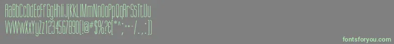 Giottoflf Font – Green Fonts on Gray Background