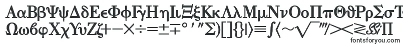 Шрифт EisagogreeksskBold – античные шрифты