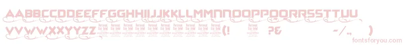 ZaggaPersonalUse Font – Pink Fonts on White Background