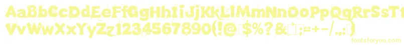 KingthingsLupineless Font – Yellow Fonts