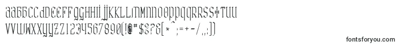 Шрифт CatharsisRequiem – шрифты для VK
