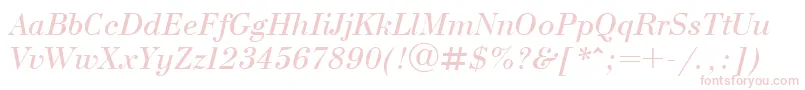 UkBodoniItalic Font – Pink Fonts