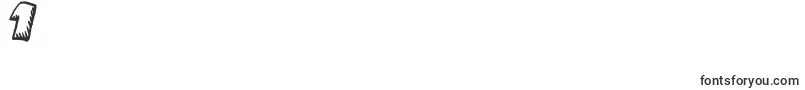 NaughtyCartoons Font – Fonts for Digit 1