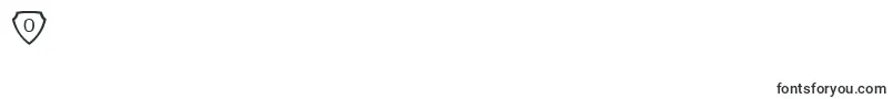 KnightsQuestShielded Font – Fonts for Digit 0