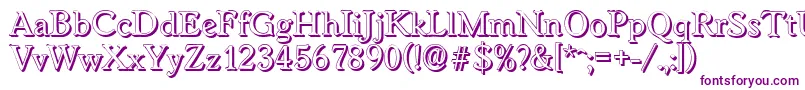 WorcestershadowRegular Font – Purple Fonts