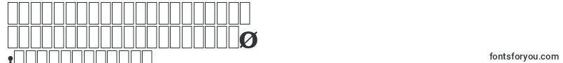 Czcionka ColumbiaserialHeavyRegular – czcionki sindhi