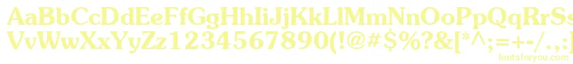 SouvenB Font – Yellow Fonts