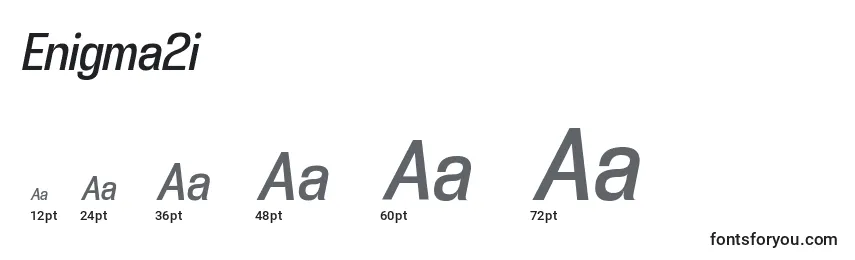 Enigma2i Font Sizes