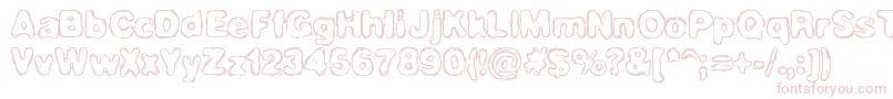 HassleBrk Font – Pink Fonts