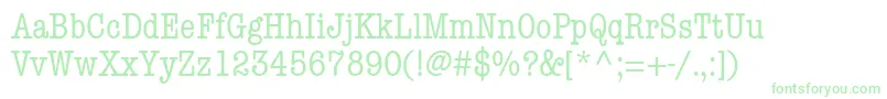 KeyboardCondensedSsiCondensed Font – Green Fonts